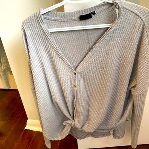 Urban Outfitters Oversized Button Up Sweater
